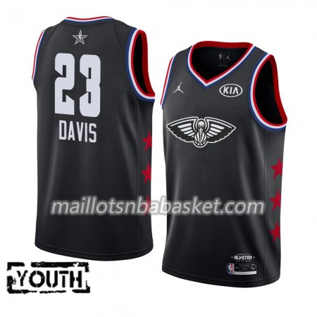 Maillot Enfant New Orleans Pelicans Anthony Davis 23 2019 All-Star Jordan Brand Noir Swingman